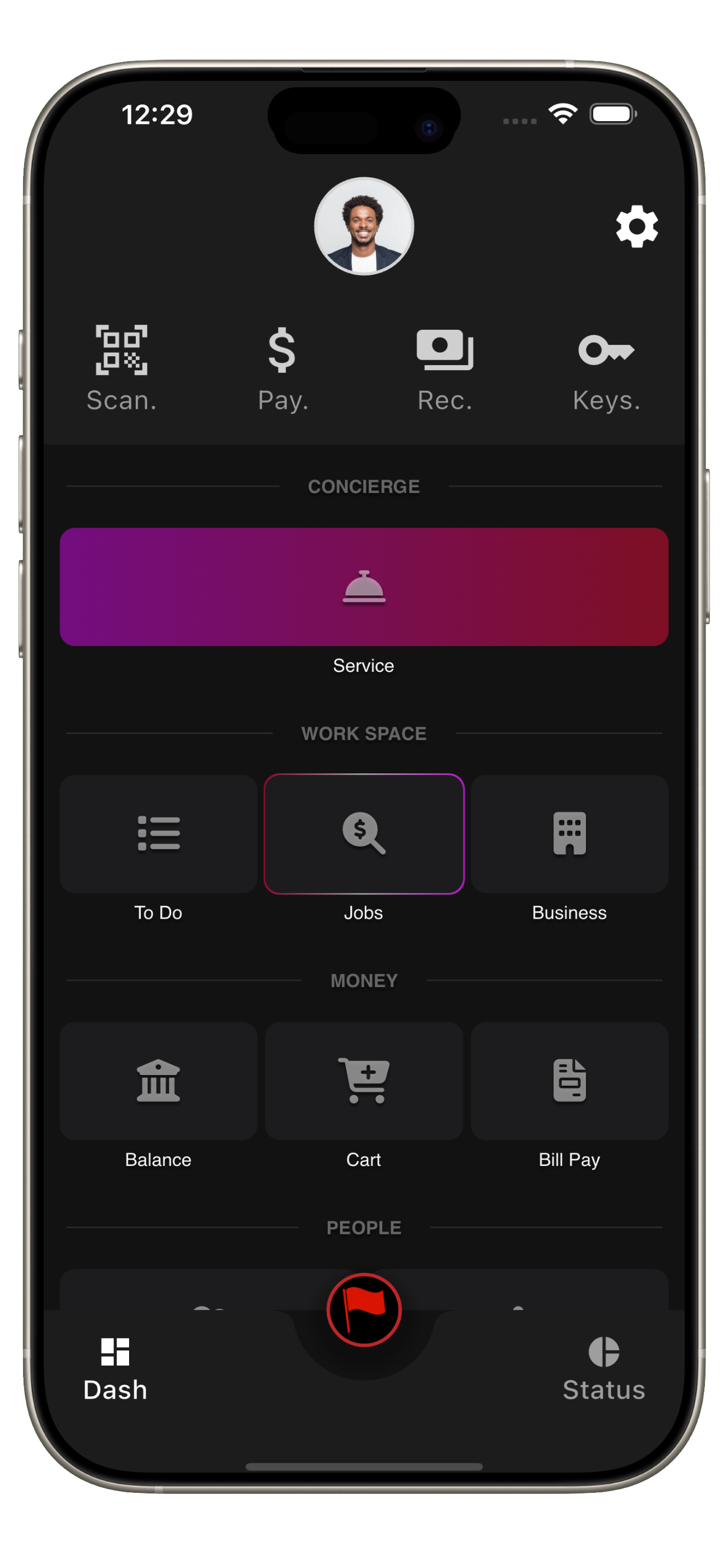 HereKey App Screenshot